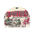 MIXED EMOTION ART CLUB LONG SLEEVE TEE – CREAM