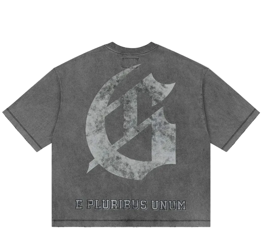 GODSPEED GSPD CREST TEE GREY
